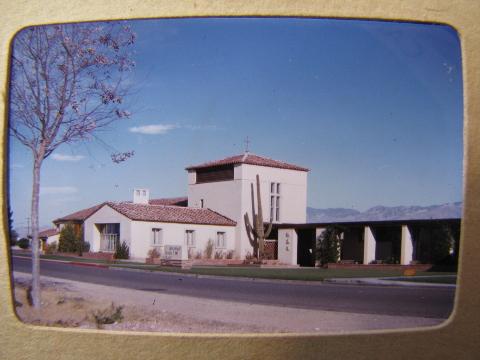 photo of lot 25 vintage photo slides, San Juan Capistrano Mission & architecture #2