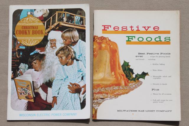 photo of lot 40s 50s 60s vintage cookbooks & recipe booklets, advertising cook books etc. #3