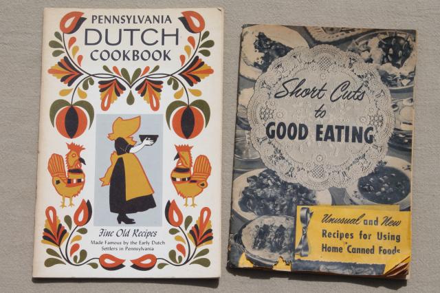photo of lot 40s 50s 60s vintage cookbooks & recipe booklets, advertising cook books etc. #5