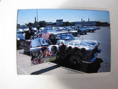 photo of lot 45 35mm photo slides, vintage cars, hot rods & parade floats #4