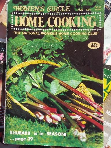 photo of lot 70s vintage Women's Circle Home Cooking recipe magazines 40+ issues #2