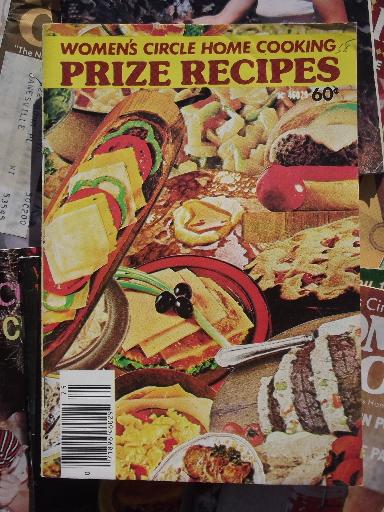 photo of lot 70s vintage Women's Circle Home Cooking recipe magazines 40+ issues #3