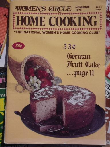 photo of lot 70s vintage Women's Circle Home Cooking recipe magazines 40+ issues #6