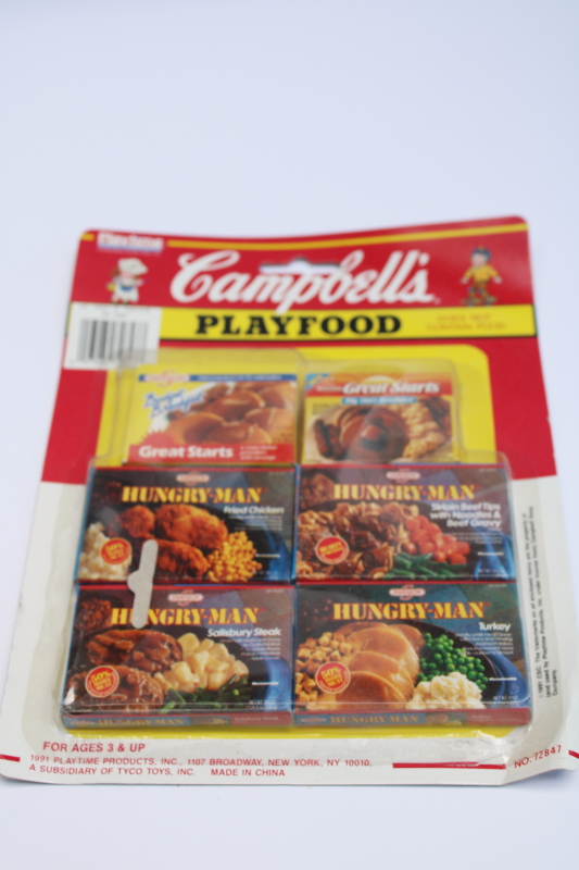 photo of lot 90s vintage sealed toys play food mini brands real advertising cardboard package miniatures  #6