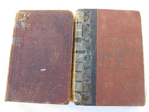 photo of lot antique 1860s Civil War vintage Life of Lincoln and illustrated lives of Garfield and McKinley #1