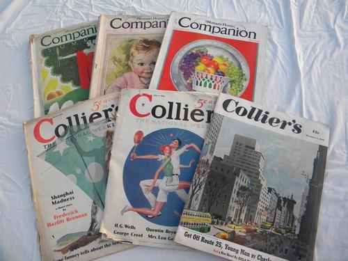 photo of lot assorted 1930s vintage Collier's/Woman's Home Companion advertising+ #1