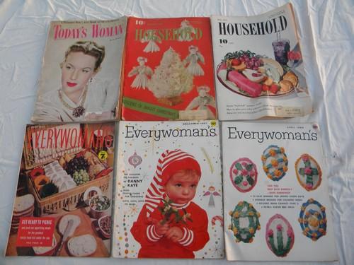 photo of lot assorted vintage women's/home magazines vintage and retro advertising #2