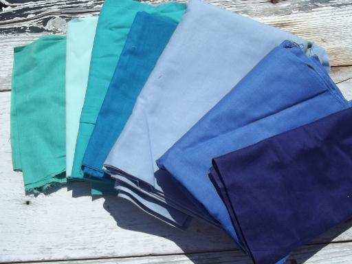 photo of lot cotton and cotton blend quilt fabric solid colors, solids for quilting #4