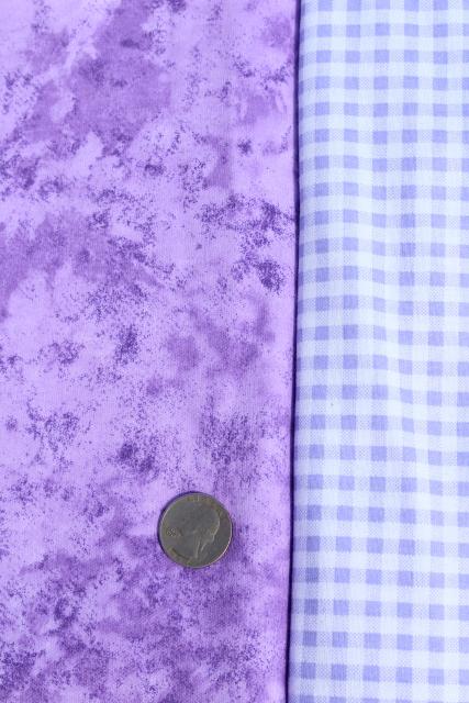 photo of lot cotton blend jersey knit fabric, t-shirt knits prints in pink, purple, grey #11