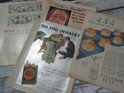 photo of lot early 1900s vintage Needlecraft Home Arts magazines, antique patterns #2