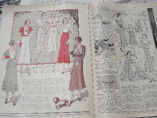 photo of lot early 1900s vintage Needlecraft Home Arts magazines, antique patterns #8