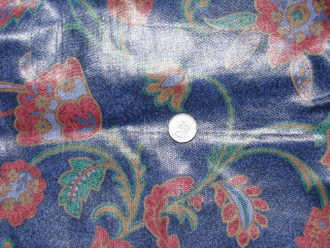 photo of lot glazed cotton chintz vintage John Wolf floral print fabric sample books #2