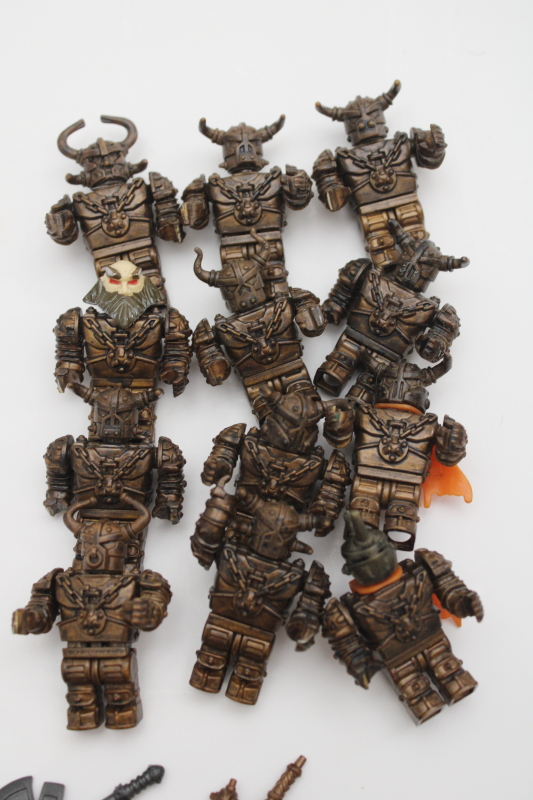 photo of lot minifigures Mega Bloks Dragons Krystal Wars minifigs & accessories  #2