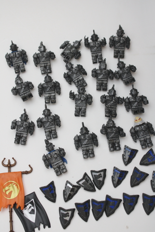 photo of lot minifigures Mega Bloks Dragons Krystal Wars minifigs & accessories  #4