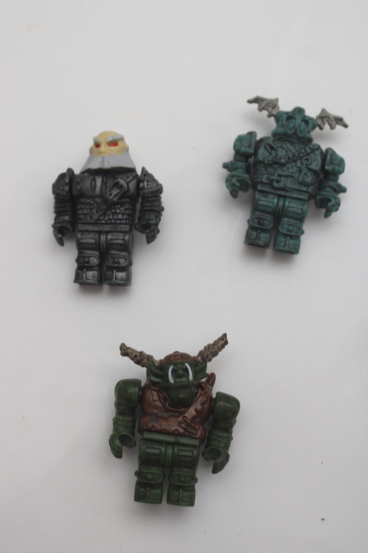 photo of lot minifigures Mega Bloks Dragons Krystal Wars minifigs & accessories  #8