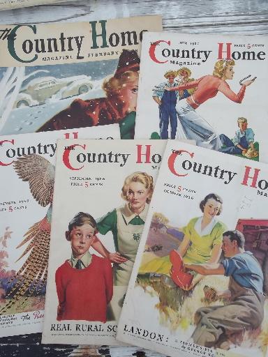 photo of lot of 16 1930s and 40s vintage farmer, country home and farm wife magazines #4