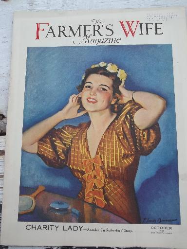 photo of lot of 16 1930s and 40s vintage farmer, country home and farm wife magazines #5