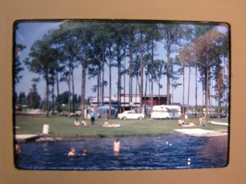 photo of lot of 18 Airstream vintage, 35mm photo slides of retro campers, camper trailers etc. #3