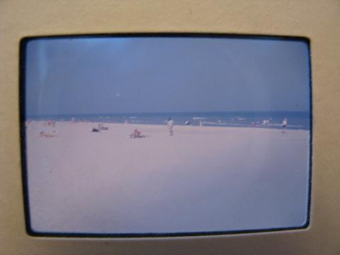 photo of lot vintage 35mm photo slides Great Lakes beaches, Lake Superior, Bar Harbor #5