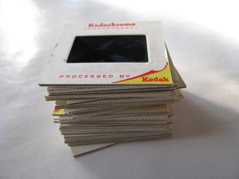 photo of lot of 1960s vintage, 35mm photo slides of Mexico, Mayan Indian ruins, Acapulco beaches #1