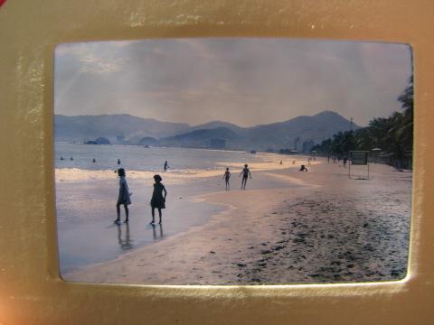 photo of lot of 1960s vintage, 35mm photo slides of Mexico, Mayan Indian ruins, Acapulco beaches #6