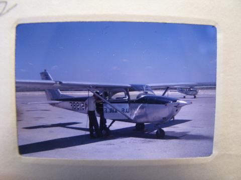 photo of lot of 30 1970s vintage, 35mm photo slides of airplane, airport, fighter jets, hovercraft #3