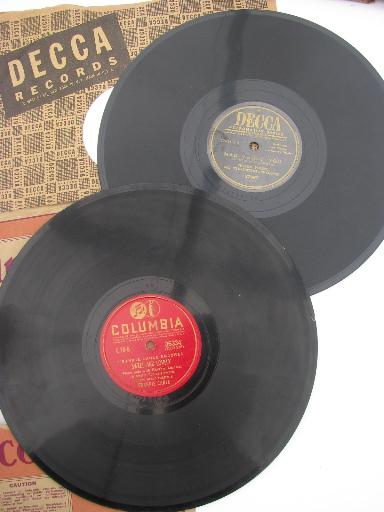 photo of lot of 30 swing vintage 78s 78 rpm records foxtrot/big band music #3