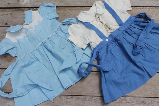 photo of lot of 50s 60s vintage clothes for little girls - everyday dresses & party dresses #5