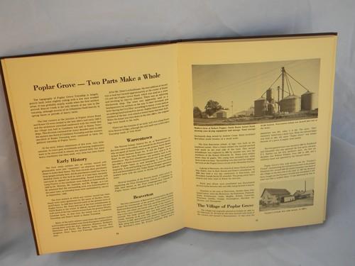 photo of lot of 70s/80s books on local history and landmarks Boone County, Illinois #3