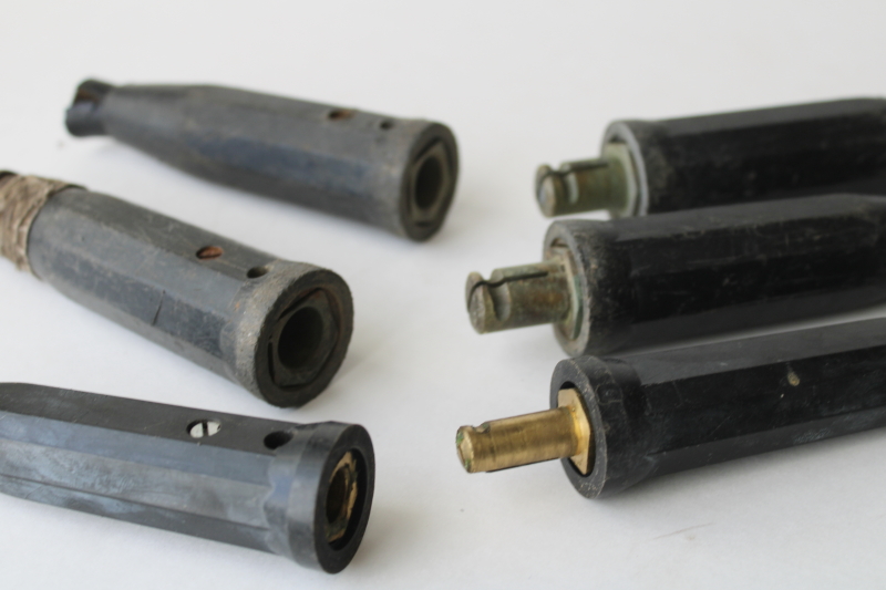 photo of lot of heavy gauge cable connectors Lenco LC-10 etc industrial electric wiring  #2