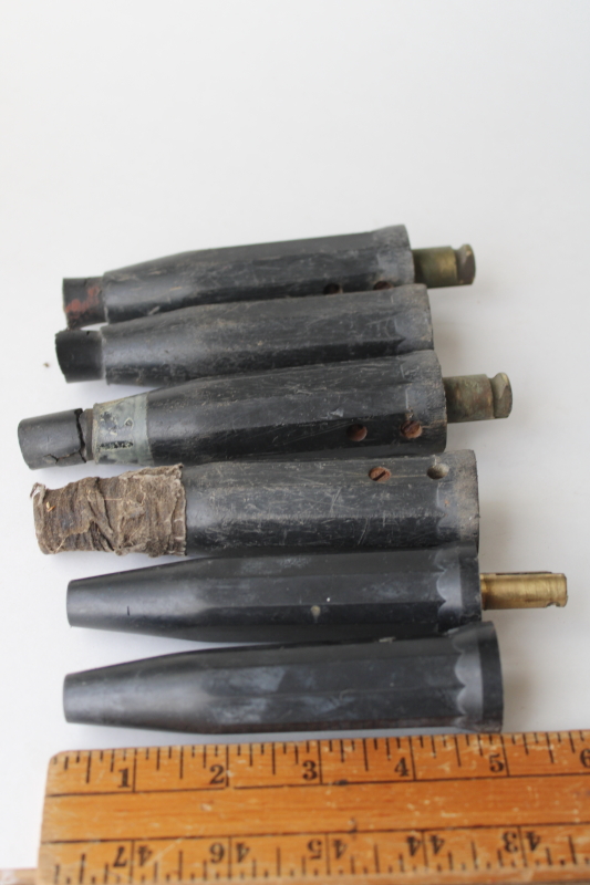 photo of lot of heavy gauge cable connectors Lenco LC-10 etc industrial electric wiring  #6
