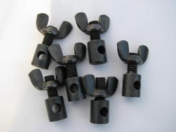 catalog photo of lot of industrial 5/8'' trunion/poppet machine clamps