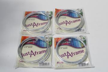 lot of new Janlynn Just A Frame mini frames for ornaments, cross stitch embroidery needlework 