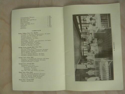 photo of lot of old medical nursing books w/photos children's hospital #10