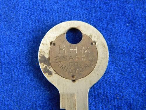photo of lot old antique Fink/Greenleaf bank vault, safe&cash box keys #6