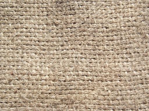 photo of lot old heavy burlap sacks, primitive vintage grain bags from Africa #5