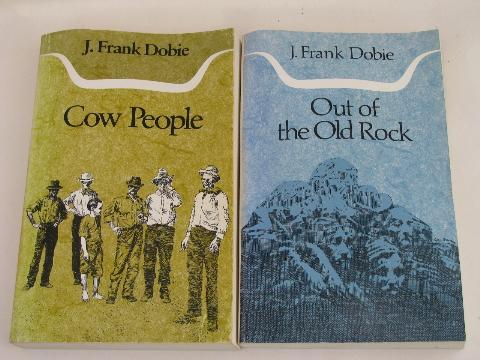 photo of lot out of print history, cowboys, ranchers, American west & south-west #3