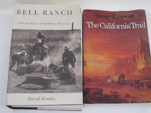 photo of lot out of print history, cowboys, ranchers, American west & south-west #5