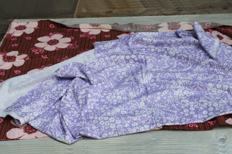 photo of lot soft jersey knit cotton blend fabric, small pieces bright colors for sewing lingerie panties etc #6
