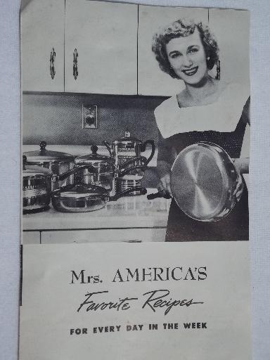 photo of lot vintage Farberware advertising, cookbook, etc. for cookware, coffee pot #2