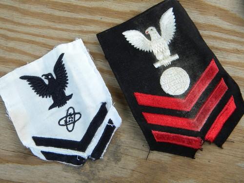 photo of lot vintage US military insignia shoulder patches / badges #5