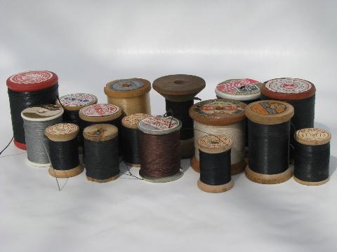 photo of lot vintage antique heavy weight specialty thread, for carpets, leather work #1