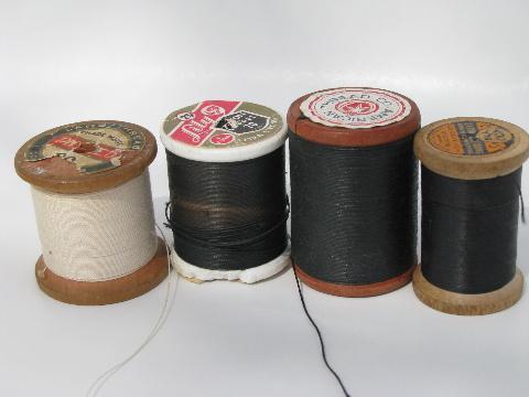 photo of lot vintage antique heavy weight specialty thread, for carpets, leather work #2