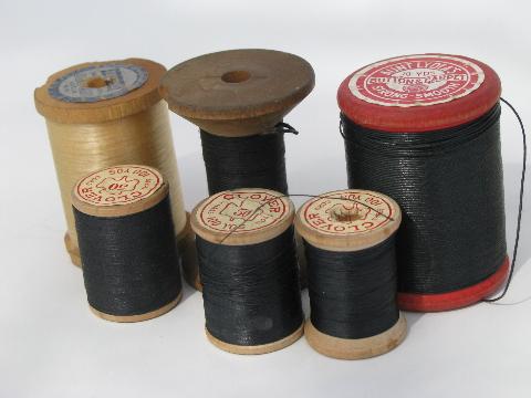 photo of lot vintage antique heavy weight specialty thread, for carpets, leather work #3