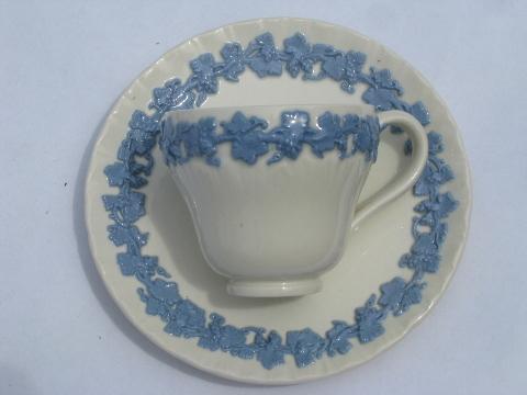 photo of lot vintage cup & saucer sets, English china cups & saucers collection #2