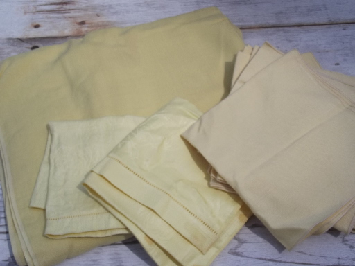 photo of lot vintage kitchen linens, retro south of the border fiesta colors! #5