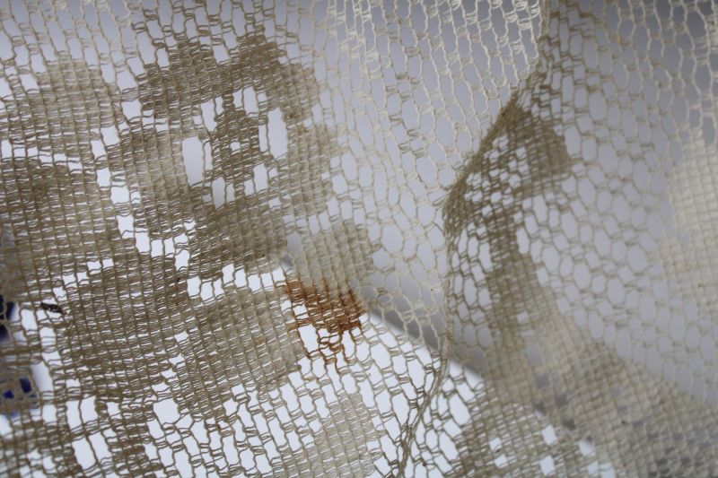 photo of lot vintage lace tablecloths shabby cottage chic decor linens or fabric for curtains etc #25