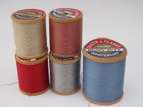 photo of lot vintage sewing thread, heavy duty cotton for upholstery, crafts #4