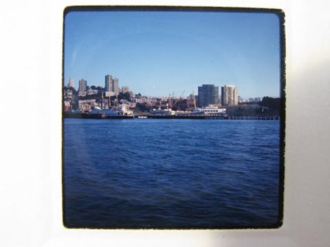 photo of lot vintage slides photos of San Francisco Bay, Golden Gate Bridge, Alcatraz #4