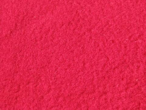 photo of lot vintage wool blankets, pinks & green, felted cutting fabric for rugs or crafts? #3